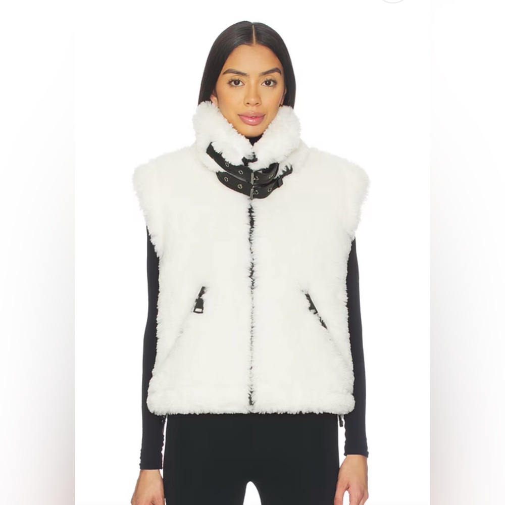 Adrienne Landau Sherpa Vest NEW